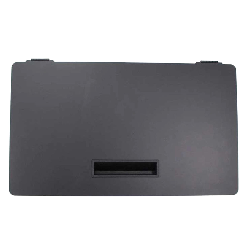 PelPro replacement hopper lid assembly in dark gray with rectangular slot