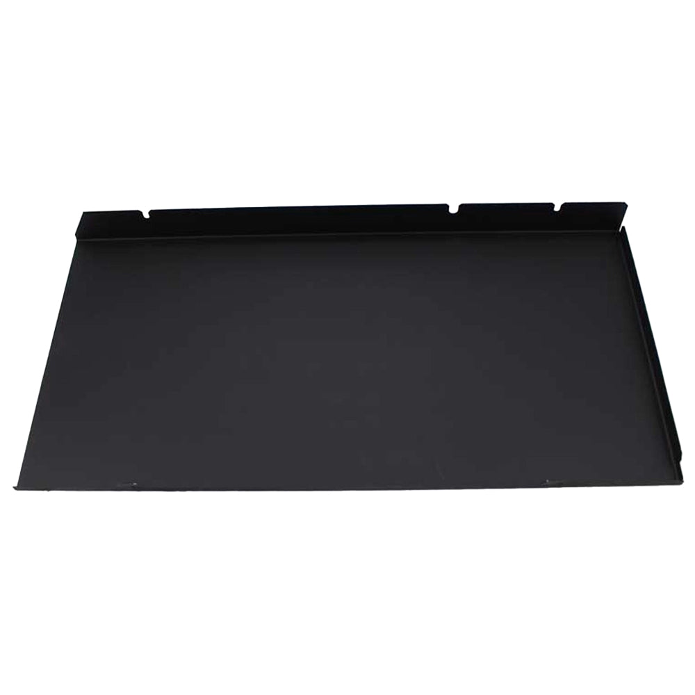 Replacement left-hand side panel with raised rim and cutout tabs, dark