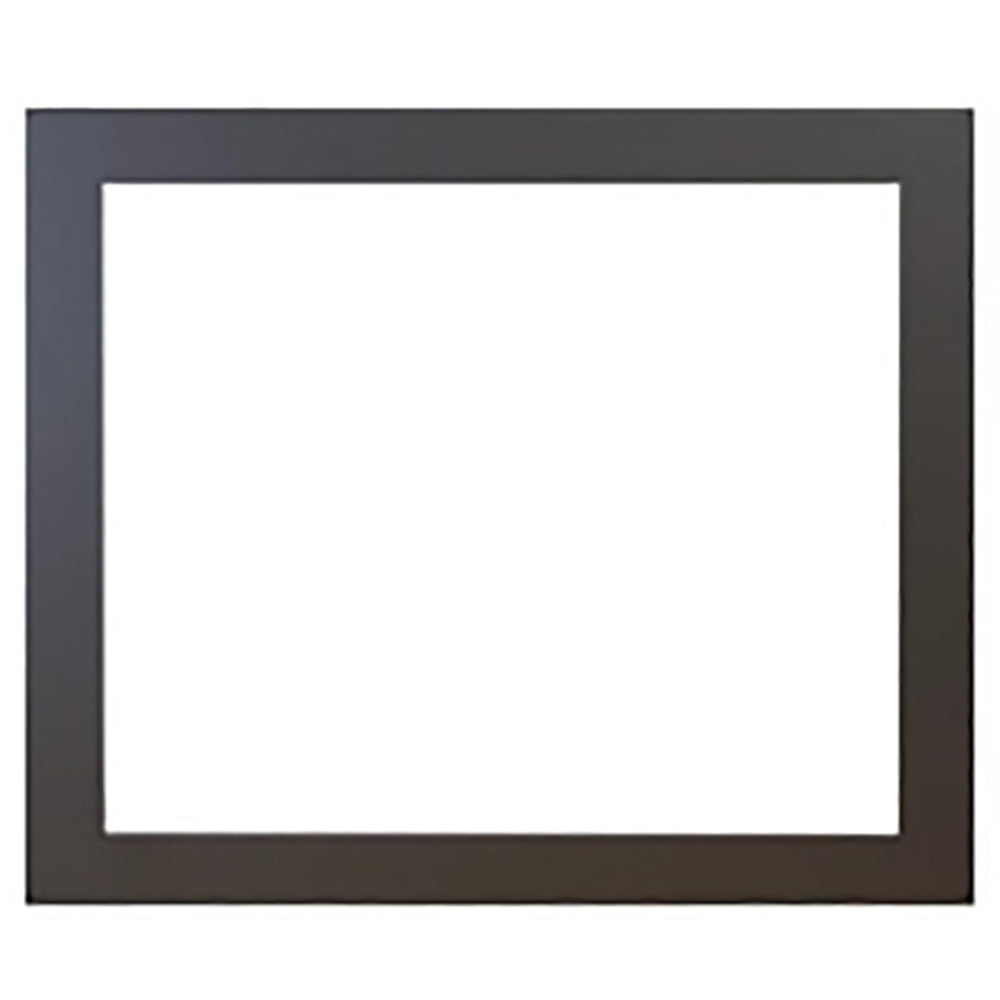 Black perimeter trim kit frame with rectangular border