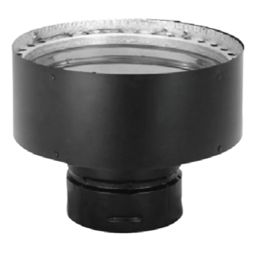 DuraVent PVP-X PelletVent Pro Black Steel Chimney Adapter