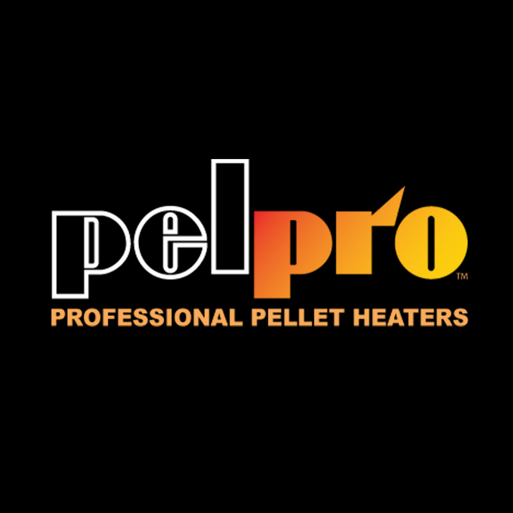 PelPro logo with orange and yellow text on black background