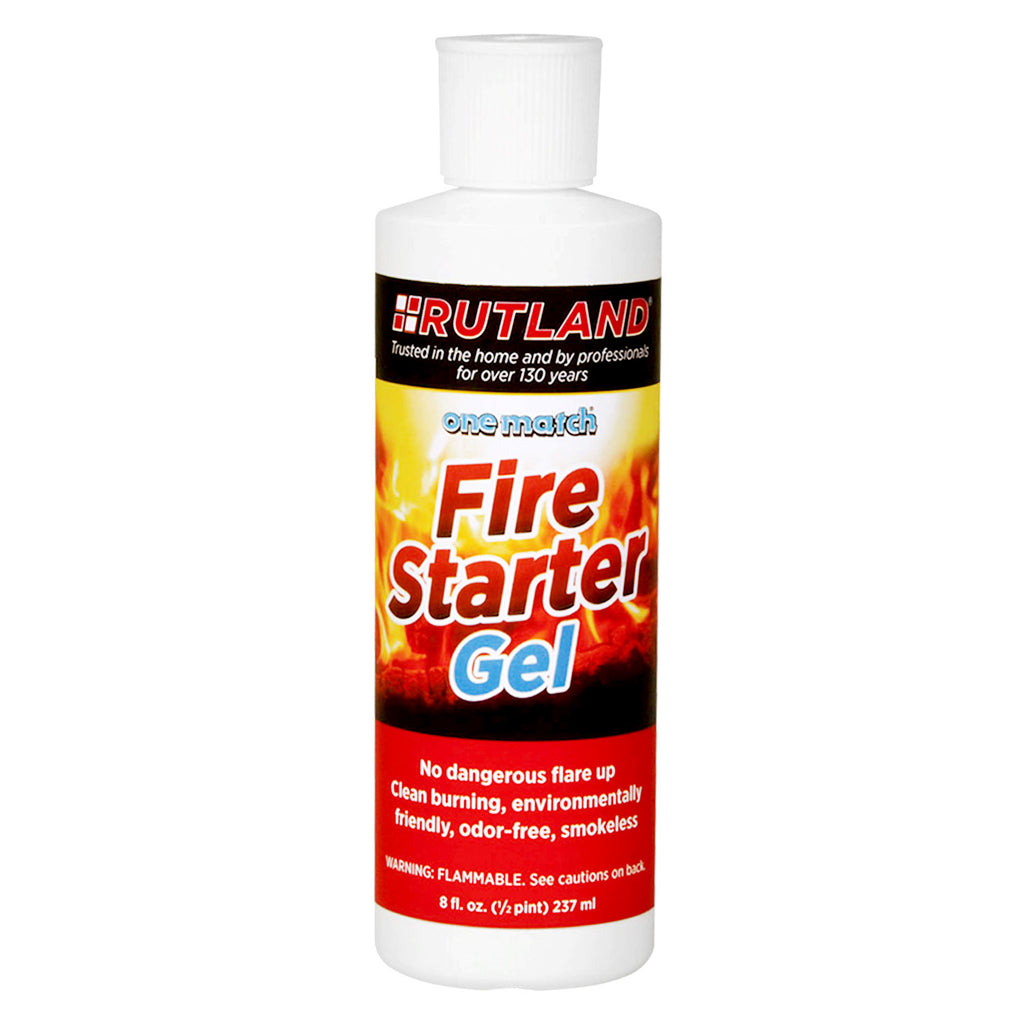 Rutland One Match Fire Starter Gel, 8 fl oz
