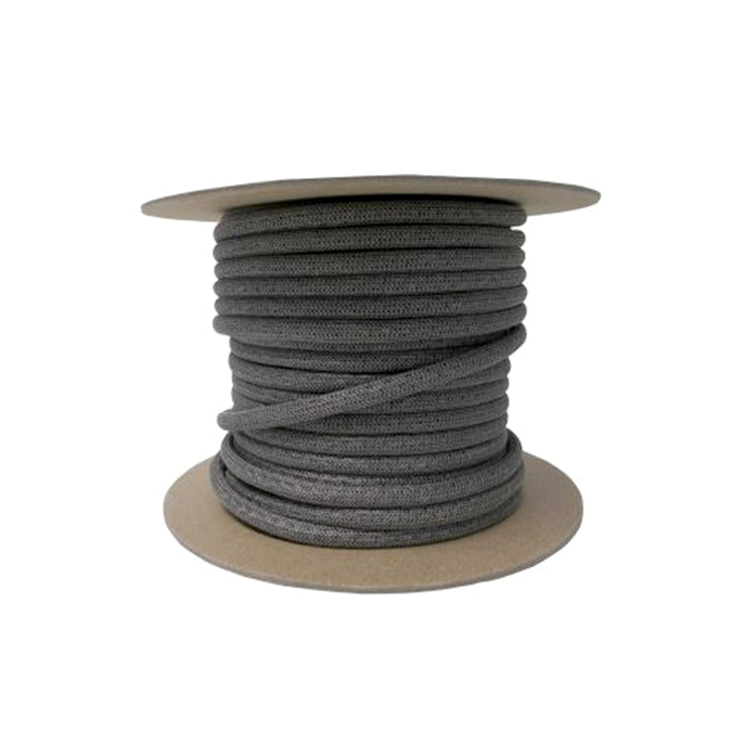 Gasket wire-jacket spool, dark gray, 5/16 in diameter, 75 ft