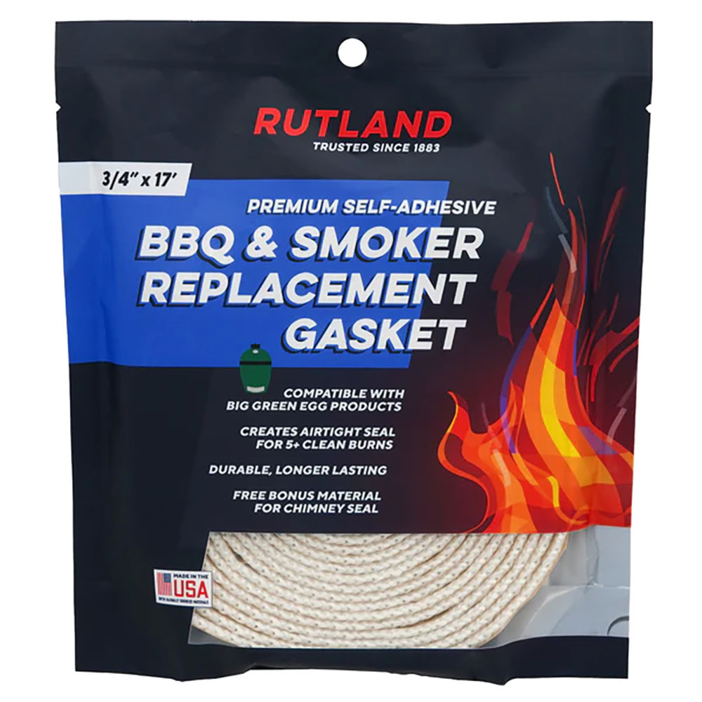 Rutland Ceramic Grill Braided Fiberglass Replacement Gasket
