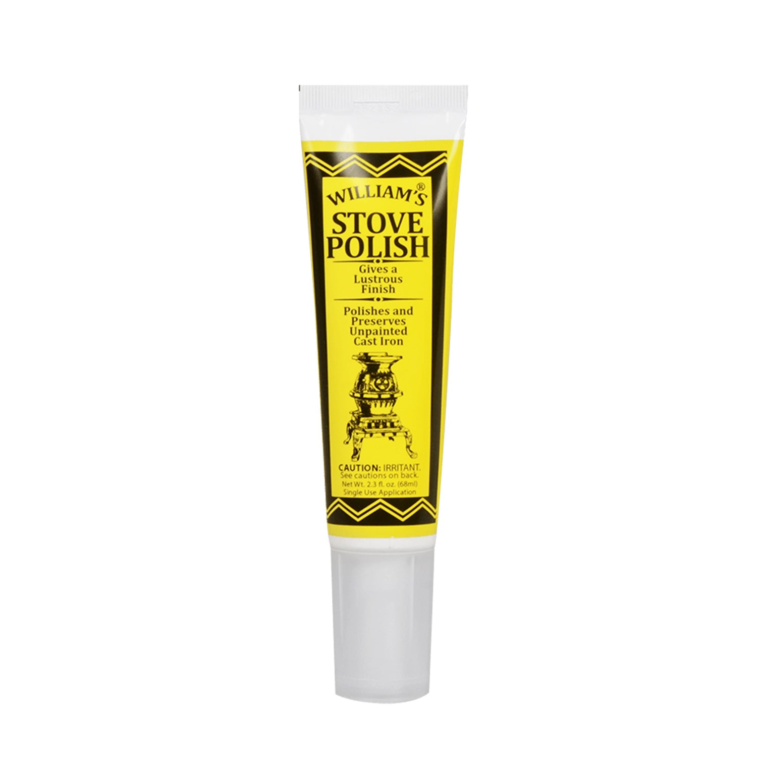 Rutland William's Stove Polish Paste, 2.3 oz Tube