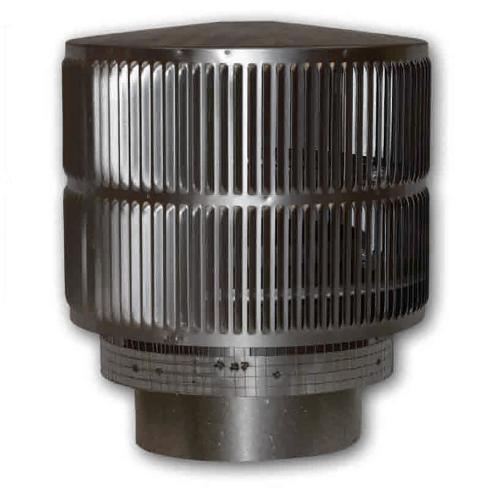 Superior Hi-Temp Round Top Termination with Louvered Screen for 12-Inch Chimney