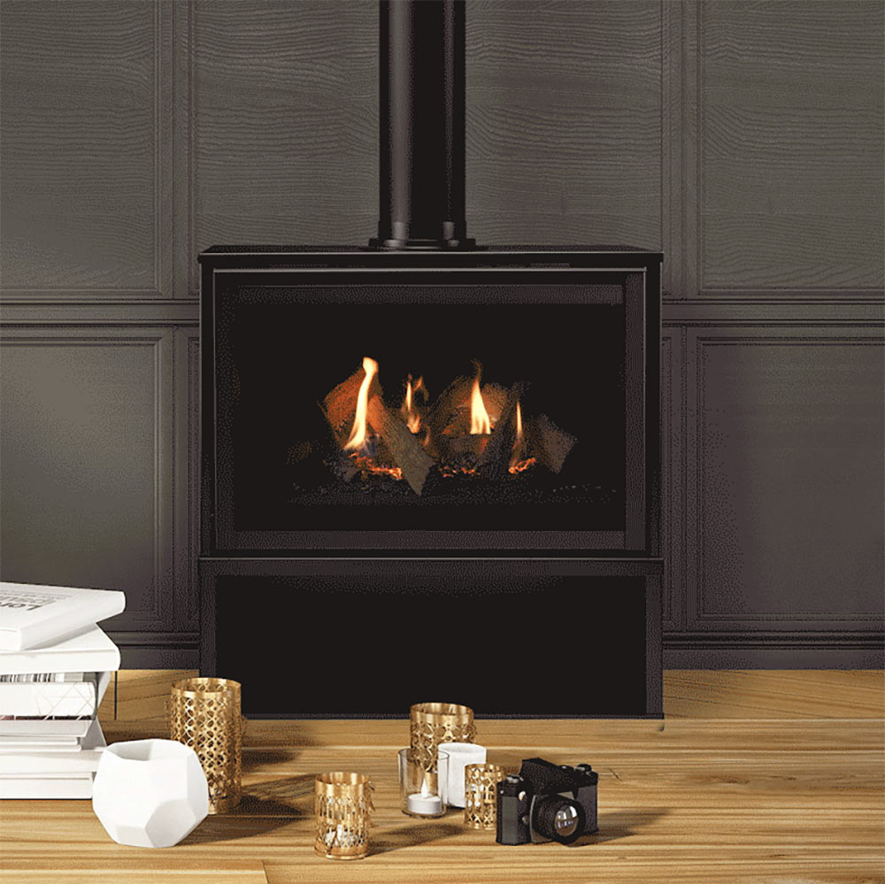 Majestic RUBY30I-FS Ruby Freestanding 30-Inch Direct Vent Gas Fireplace
