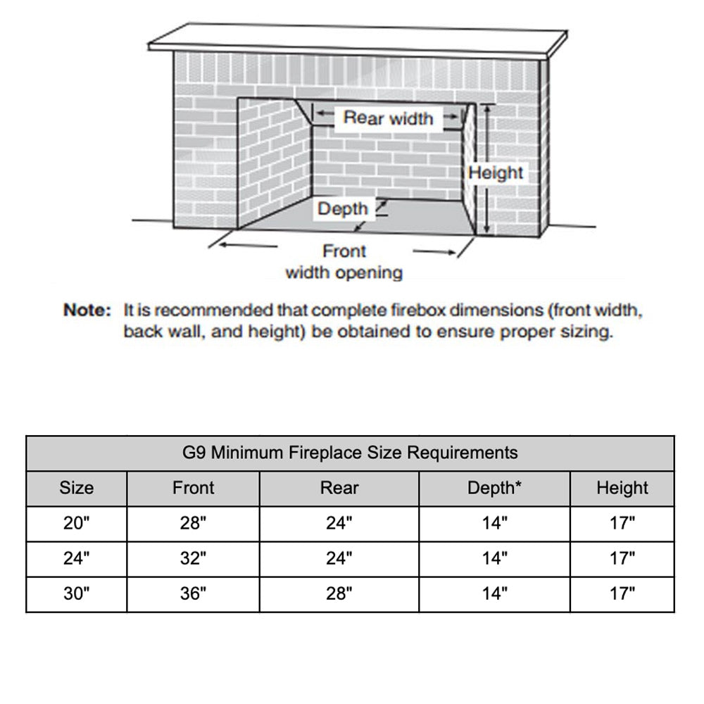 Real Fyre S9 Split Oak Ventless Gas Log Set, ANSI Certified