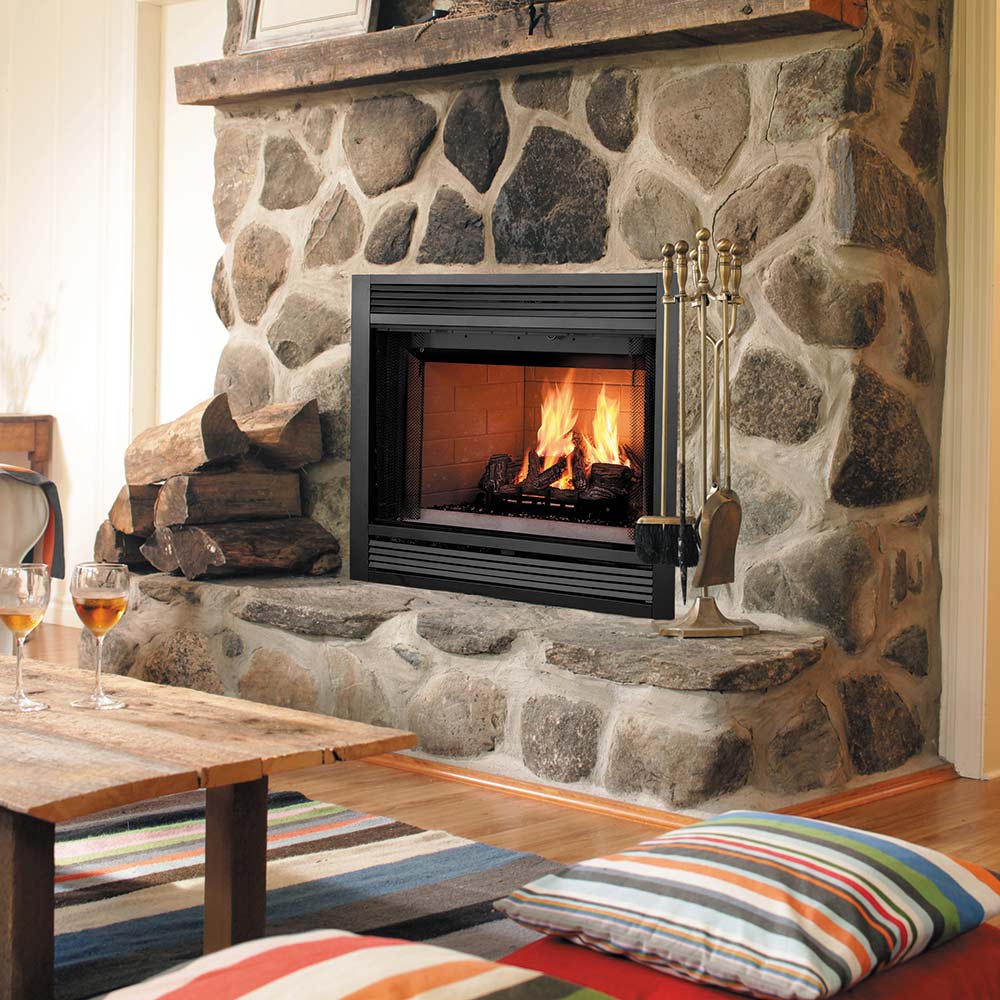 Majestic Sovereign 36-Inch Wood Burning Fireplace – Fireplaces Direct