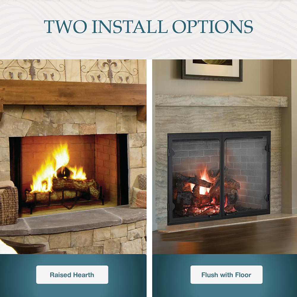 Majestic SB80 Biltmore 42-Inch Radiant Wood Burning Fireplace