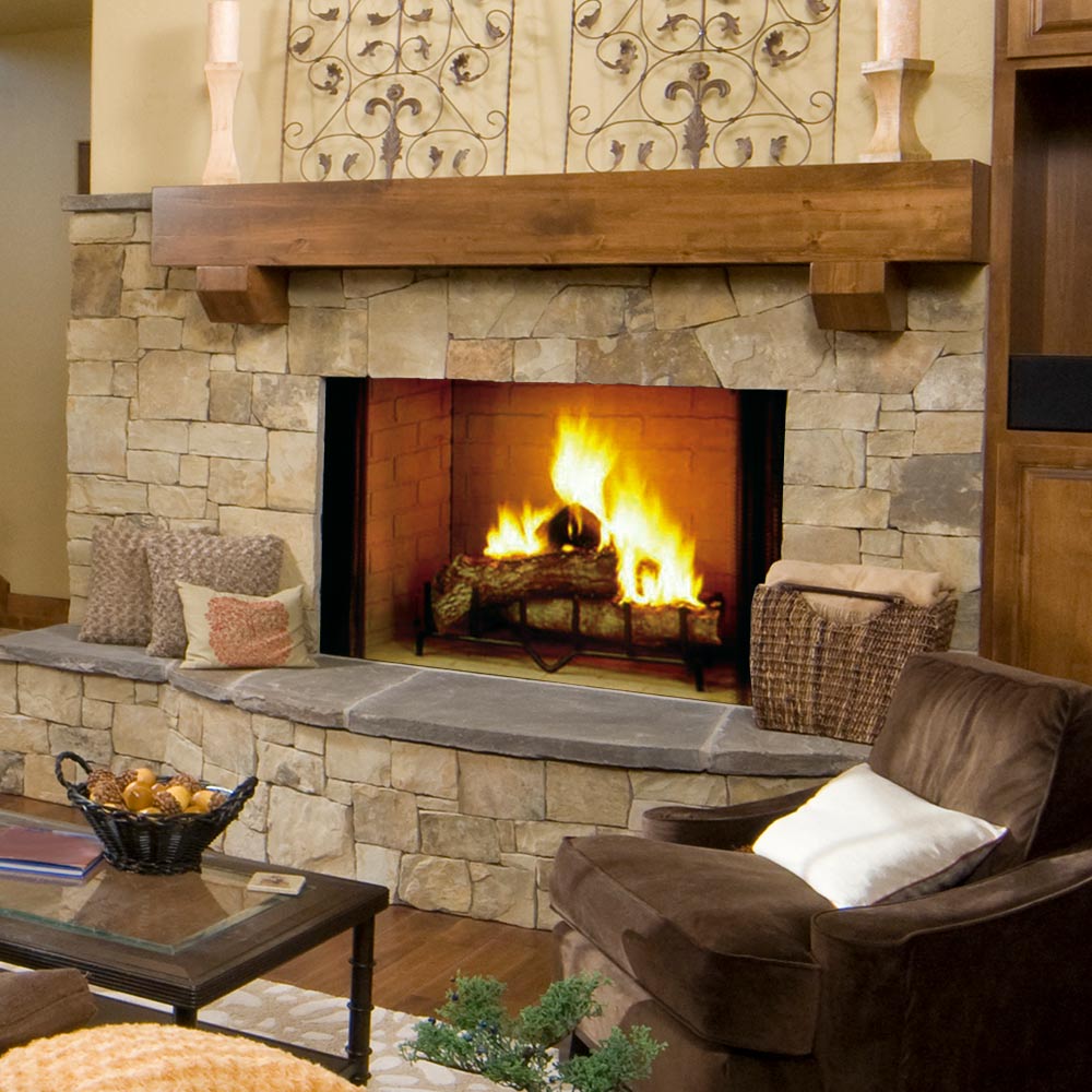 Majestic SB80 Biltmore 42-Inch Radiant Wood Burning Fireplace