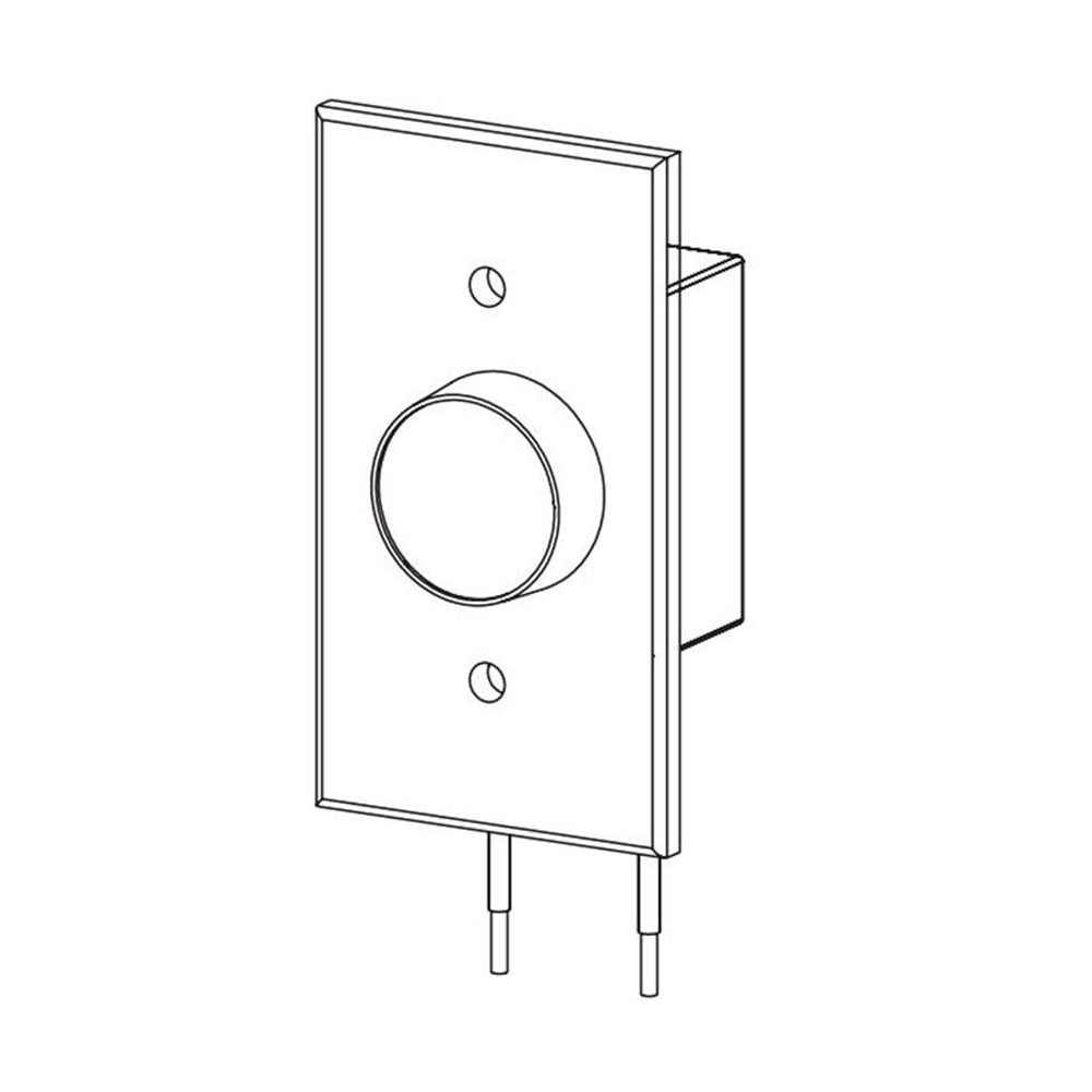 White Mountain Hearth variable speed fan control with round knob and mounting bracket