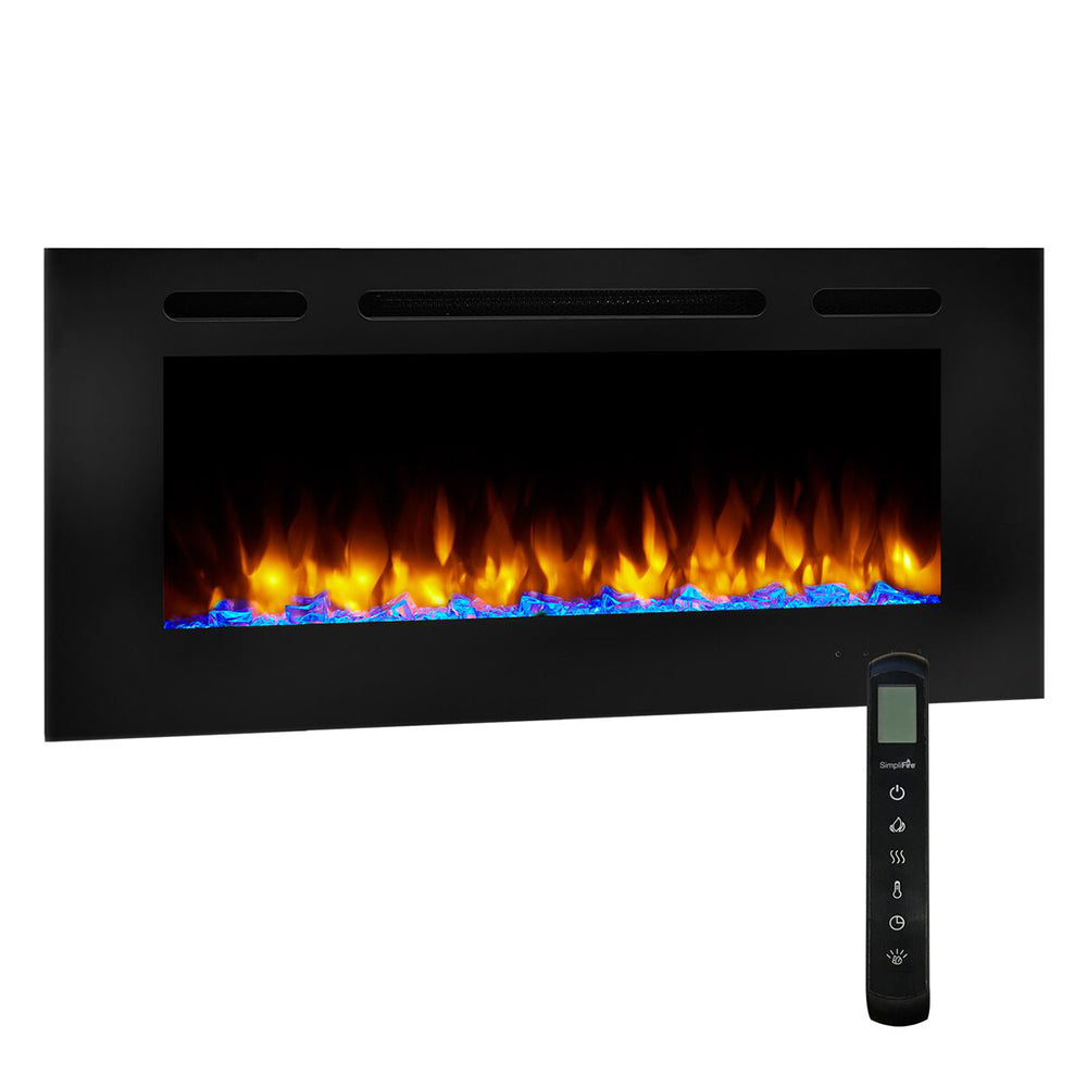 SimpliFire 40-Inch Allusion Linear Electric Fireplace