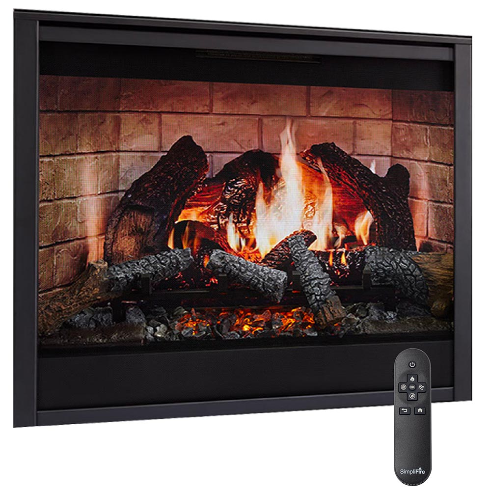 SimpliFire Inception 36-Inch Built-In Electric Fireplace (SF-INC36)