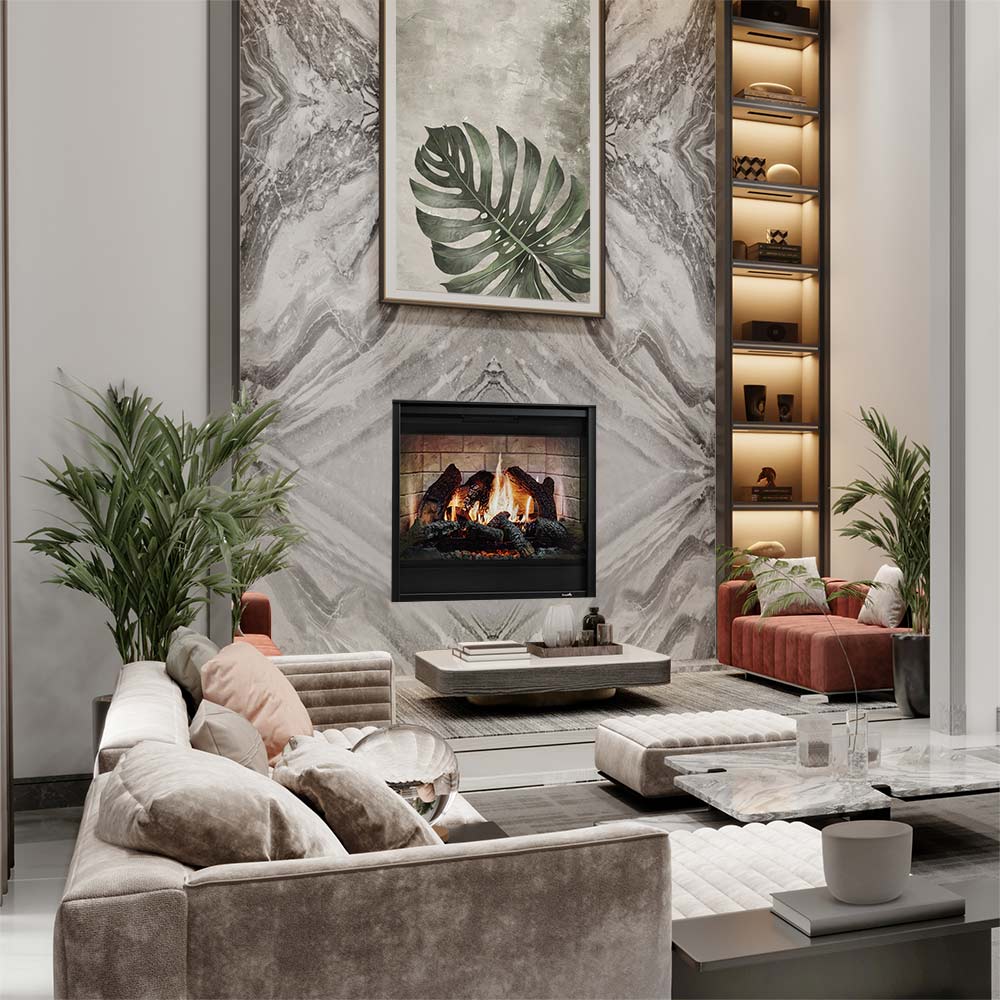 SimpliFire Inception 36-Inch Built-In Electric Fireplace (SF-INC36)