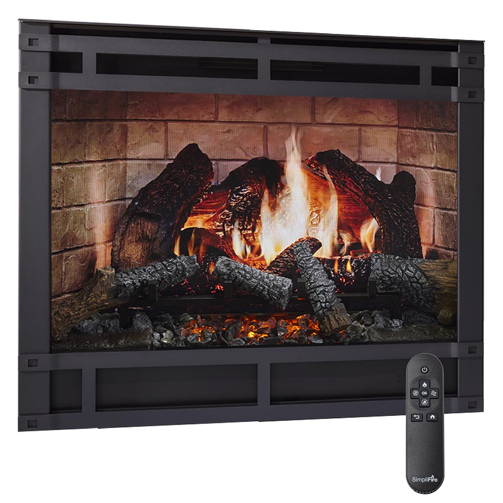 SimpliFire Inception 36-Inch Built-In Electric Fireplace (SF-INC36)