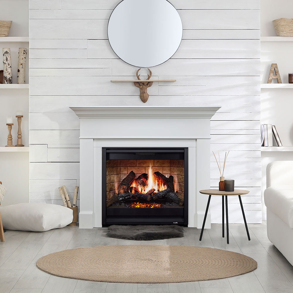 SimpliFire Wescott Mantel Package Kit for Inception 36-Inch Electric Fireplace
