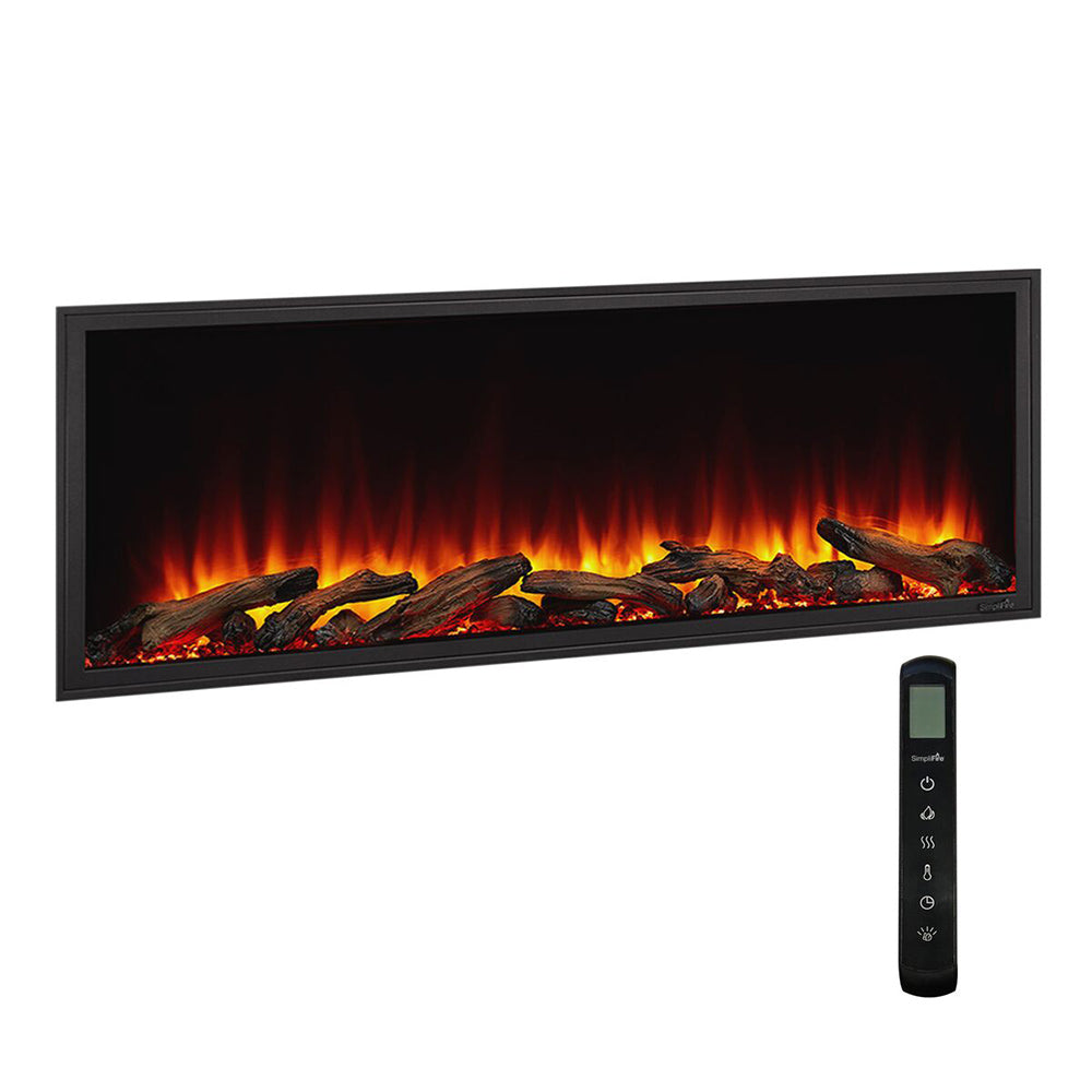 SimpliFire SF-SC Scion Clean Face Indoor Linear Electric Fireplace