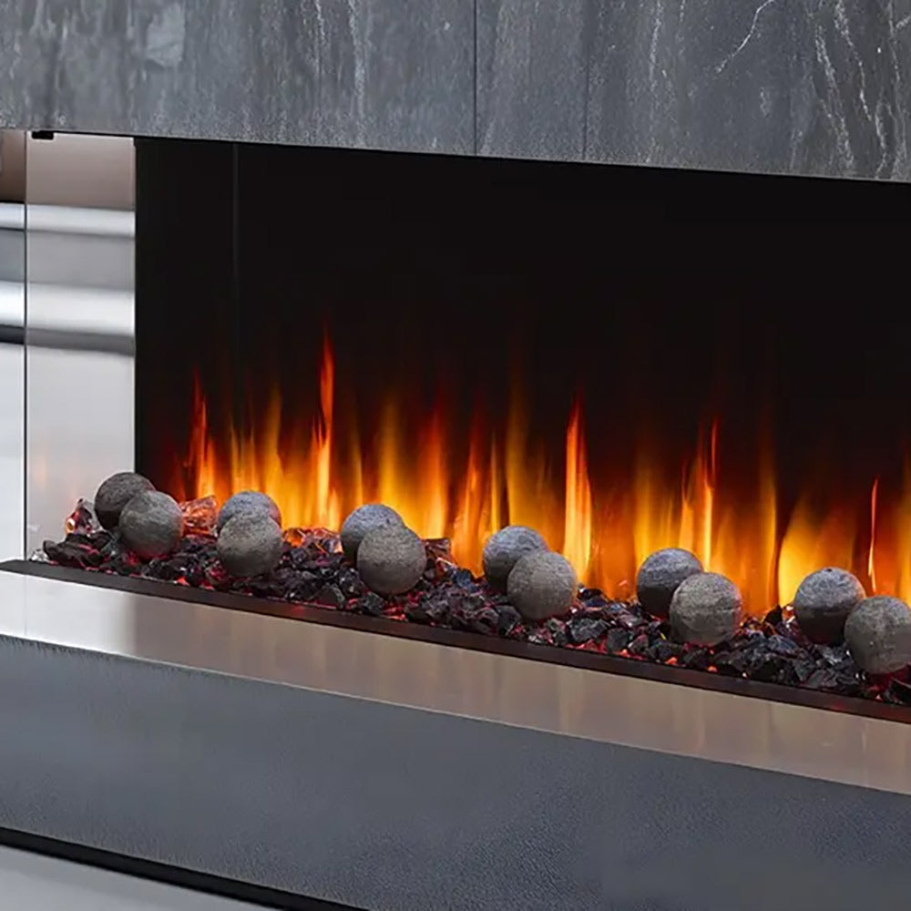 SimpliFire Decorative Spheres for Electric Fireplace – Fireplaces
