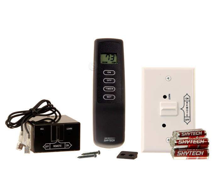 Skytech 1001T/LCD Timer Fireplace Remote Control