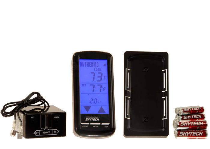 Skytech 5301P Programmable Fireplace Remote Control With Backlit Touch Screen