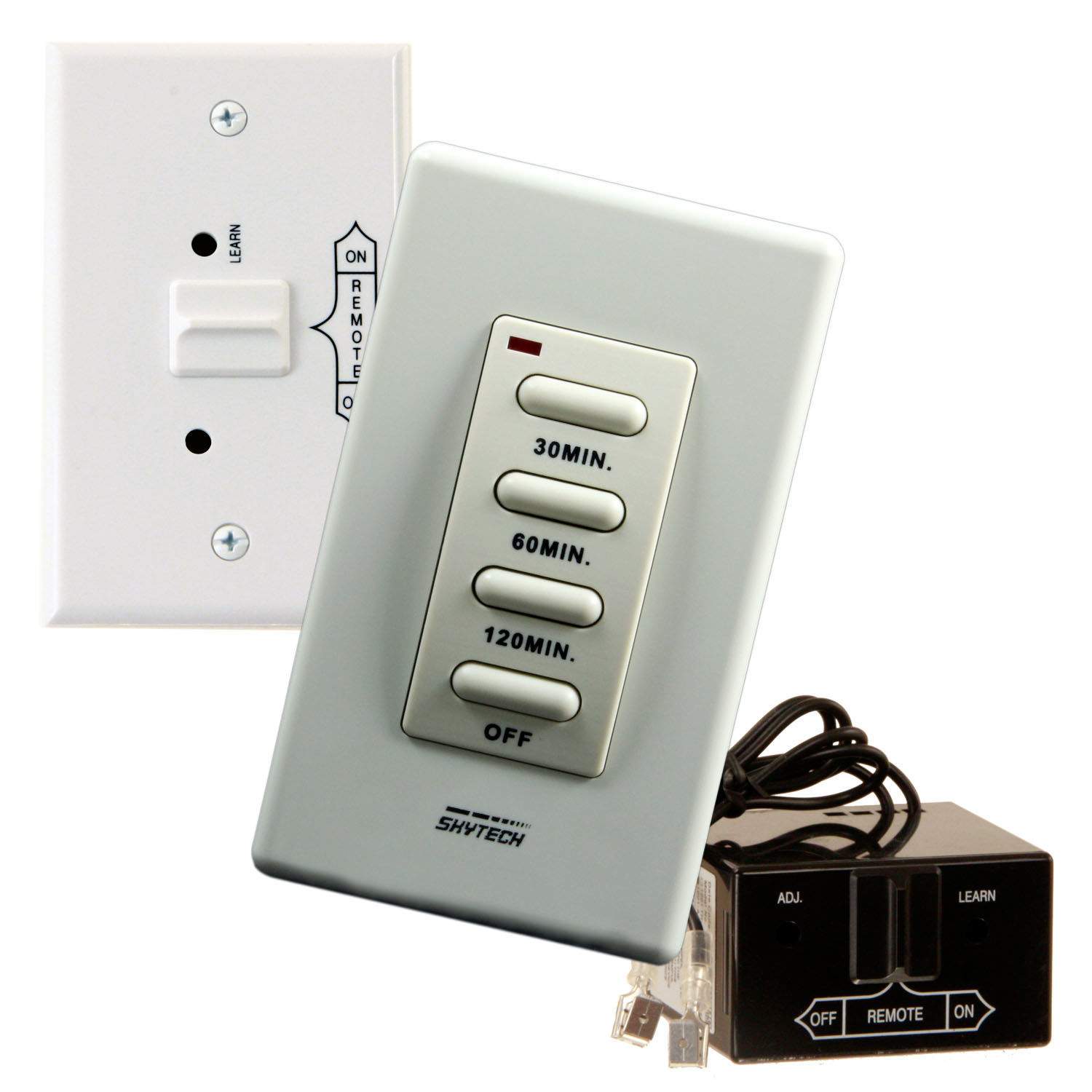 Skytech TM/R-2 Wireless Wall Mounted Timer Fireplace Remote Control