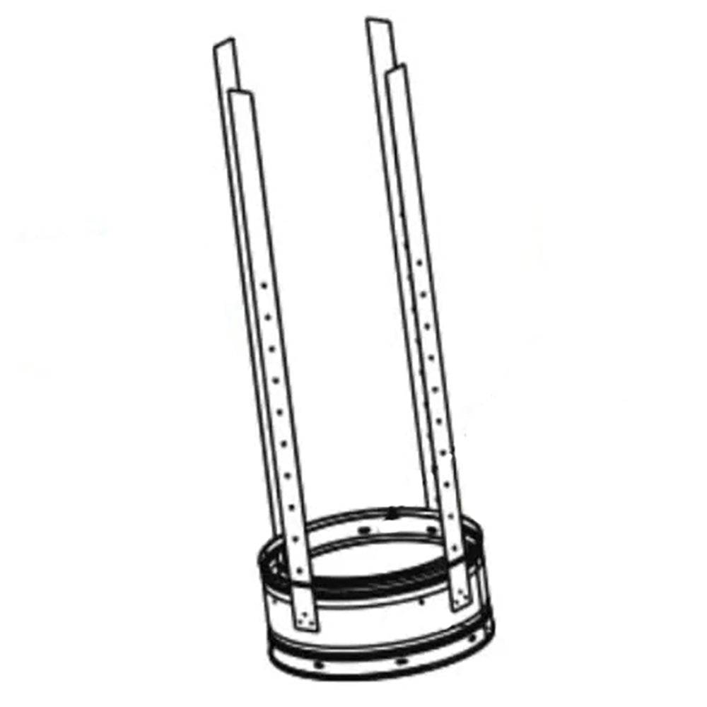 Majestic SL11 6-Inch Chimney Stabilizer – Fireplaces Direct