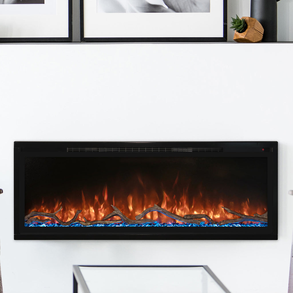 Modern Flames SPS-xxB Spectrum Slimline Wall Mount/Built-In Electric Fireplace
