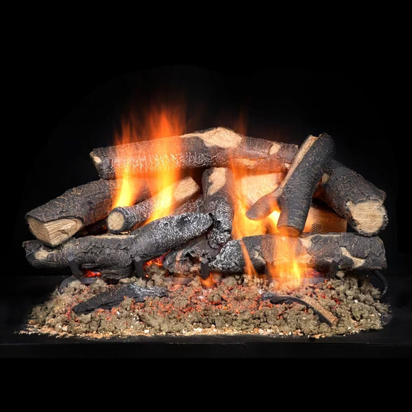 Majestic Fireside Supreme Oak Vented Gas Log Set – Fireplaces Direct