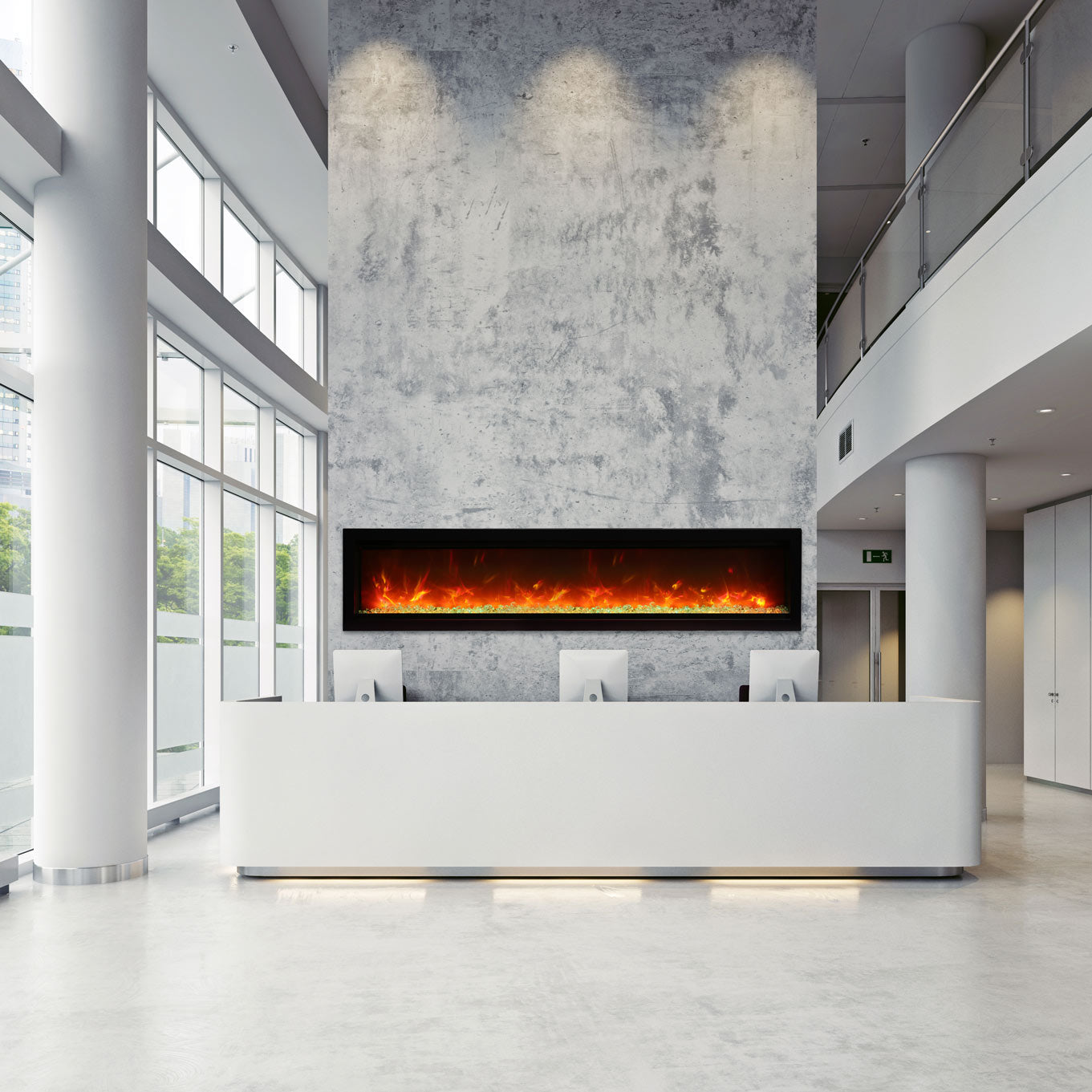 Amantii Symmetry B Built-In Electric Fireplace
