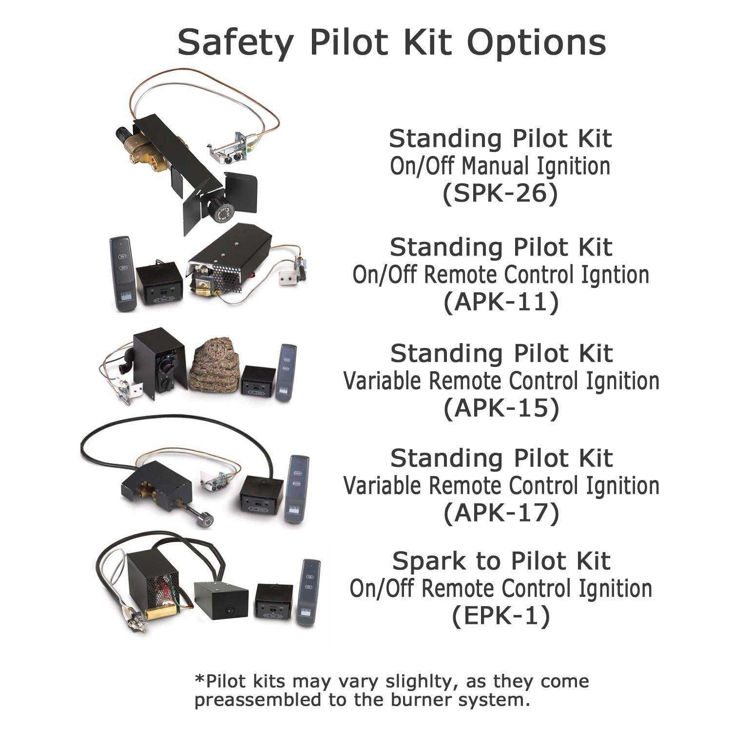 Safety pilot kit components with wiring harness and remote control fobs