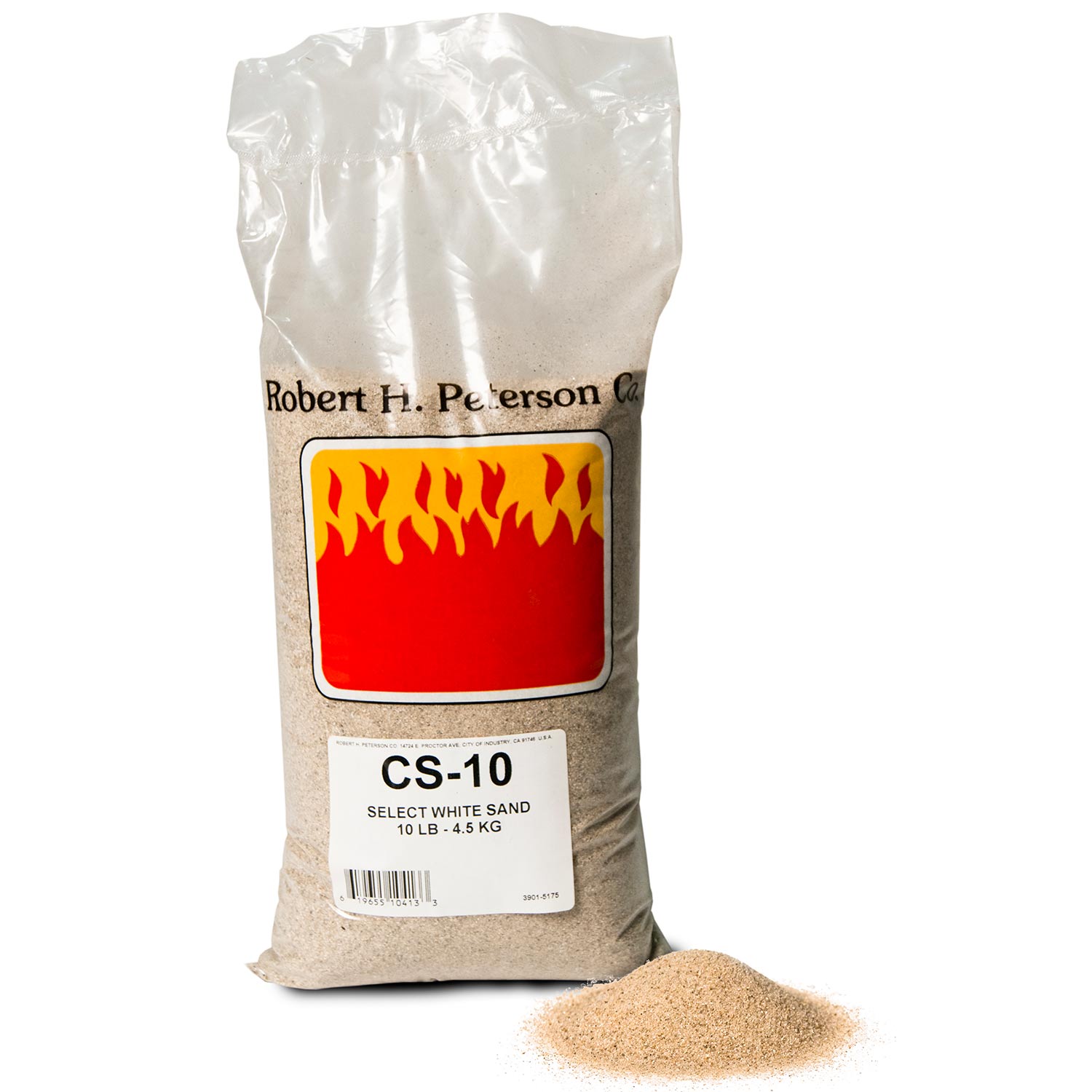 CS-10 bag of select white sand, 10 lb (4.5 kg)