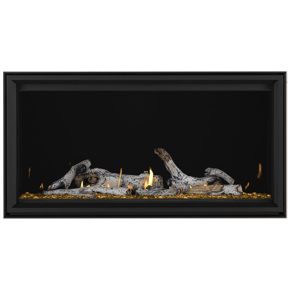 Napoleon Tall Linear Vector Series Electronic Ignition 62-Inch Direct Vent Gas Fireplace