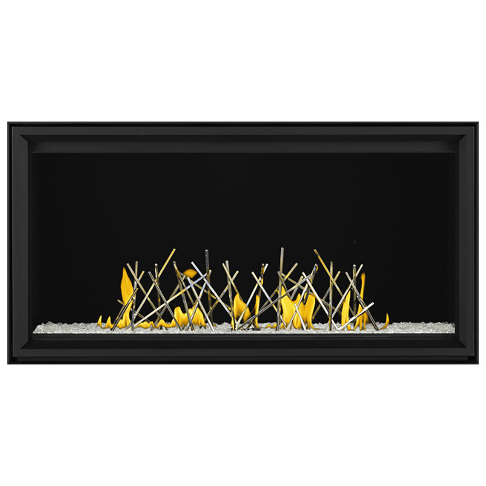 Napoleon Tall Linear Vector Series Electronic Ignition 62-Inch Direct Vent Gas Fireplace