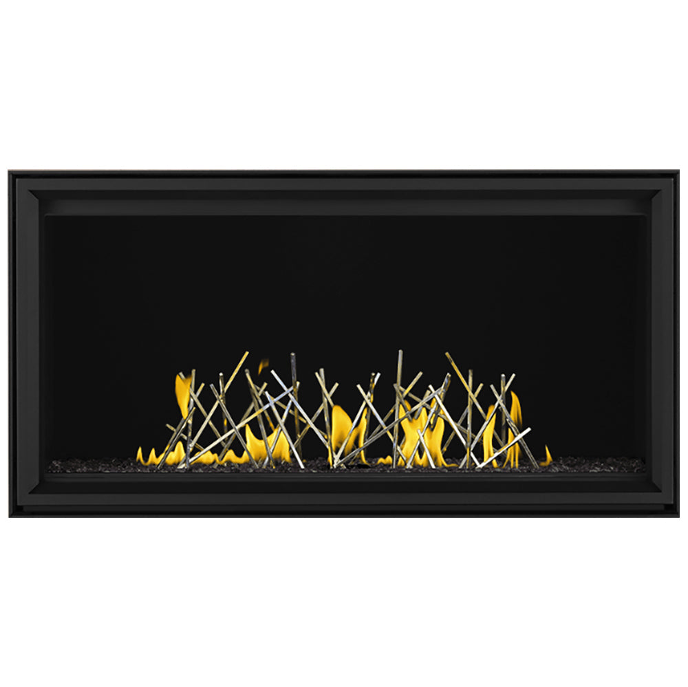 Napoleon Tall Linear Vector Series Electronic Ignition 74-Inch Direct Vent Gas Fireplace