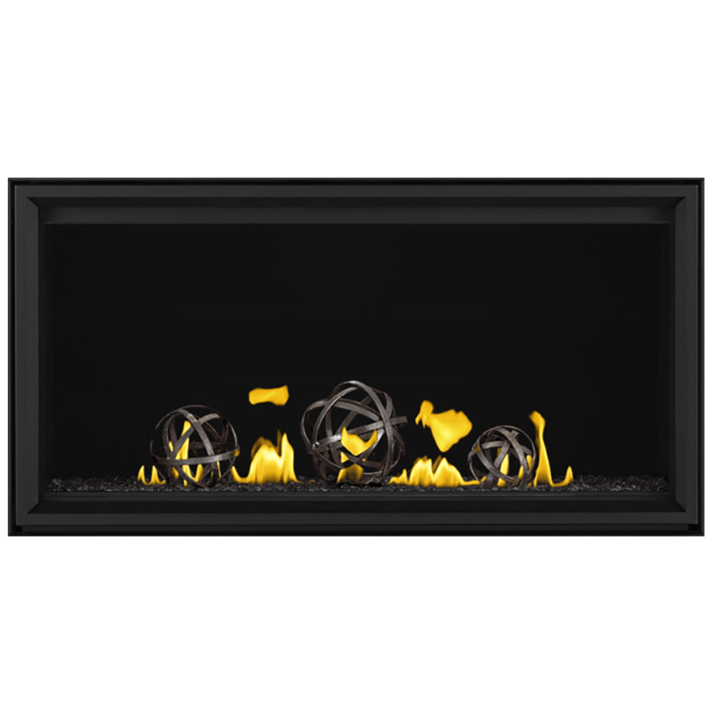 Napoleon Tall Linear Vector Series Electronic Ignition 62-Inch Direct Vent Gas Fireplace