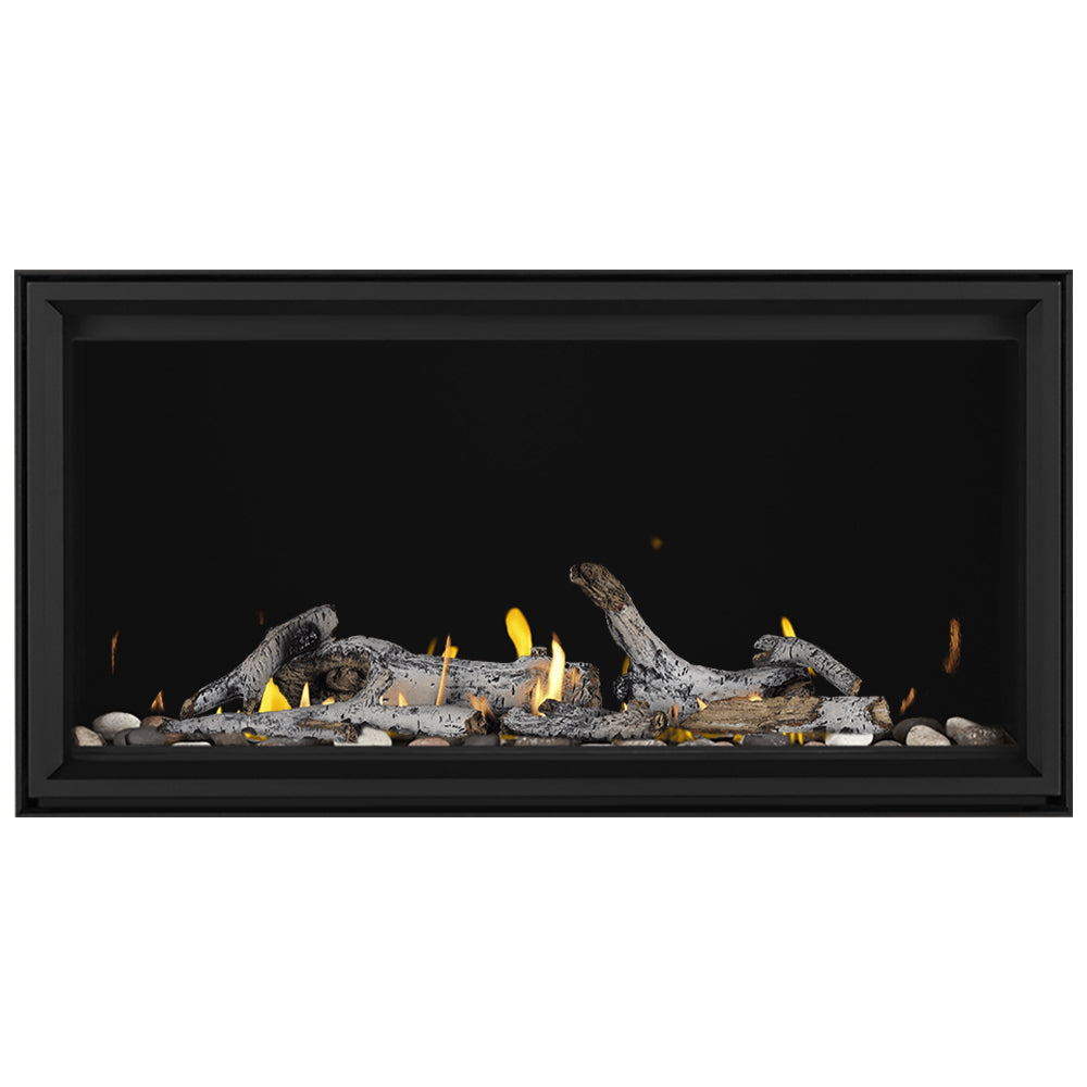 Napoleon Tall Linear Vector Series Electronic Ignition 62-Inch Direct Vent Gas Fireplace
