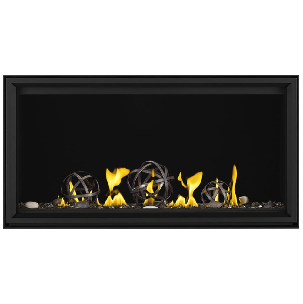 Napoleon Tall Linear Vector Series Electronic Ignition 62-Inch Direct Vent Gas Fireplace