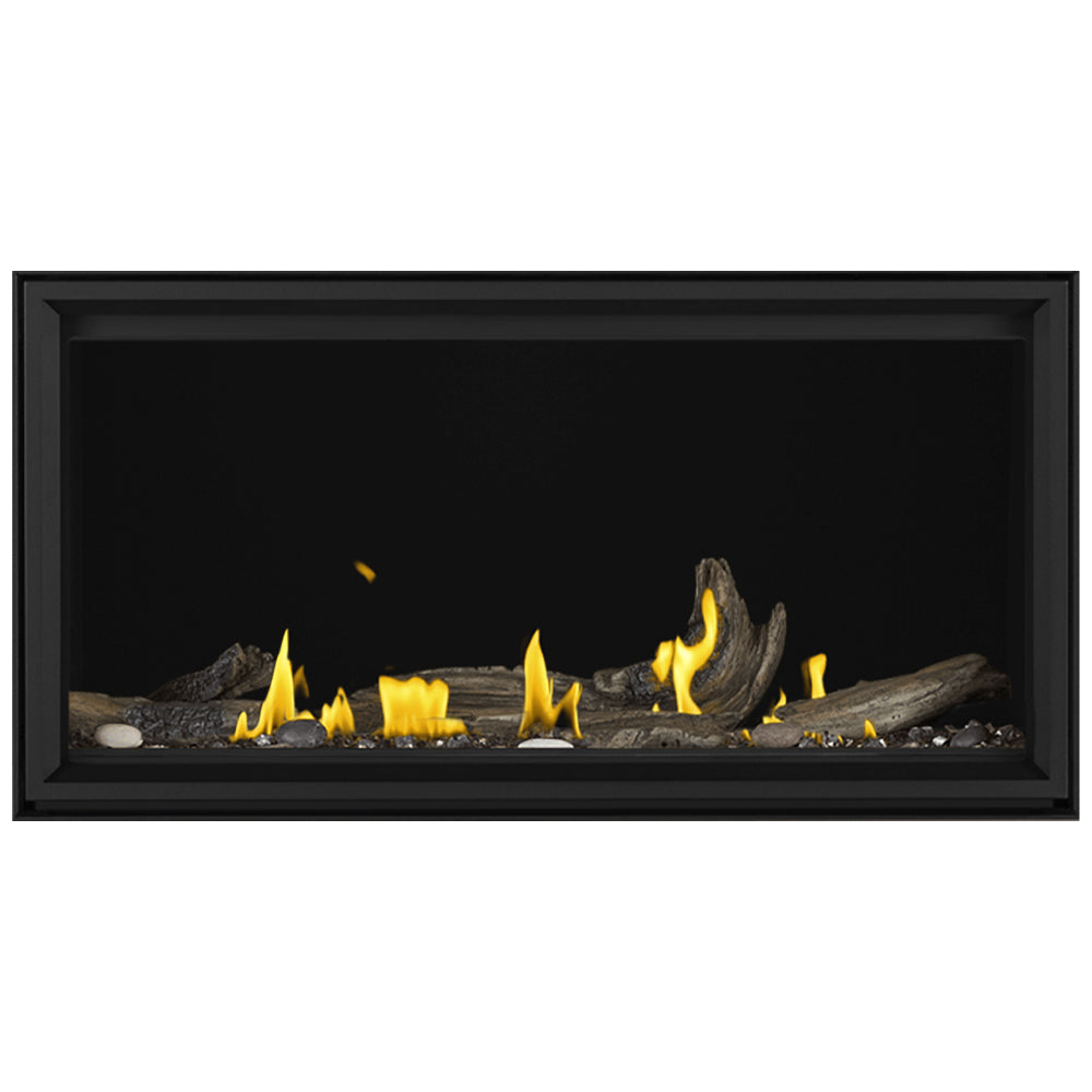 Napoleon Tall Linear Vector Series Electronic Ignition 62-Inch Direct Vent Gas Fireplace