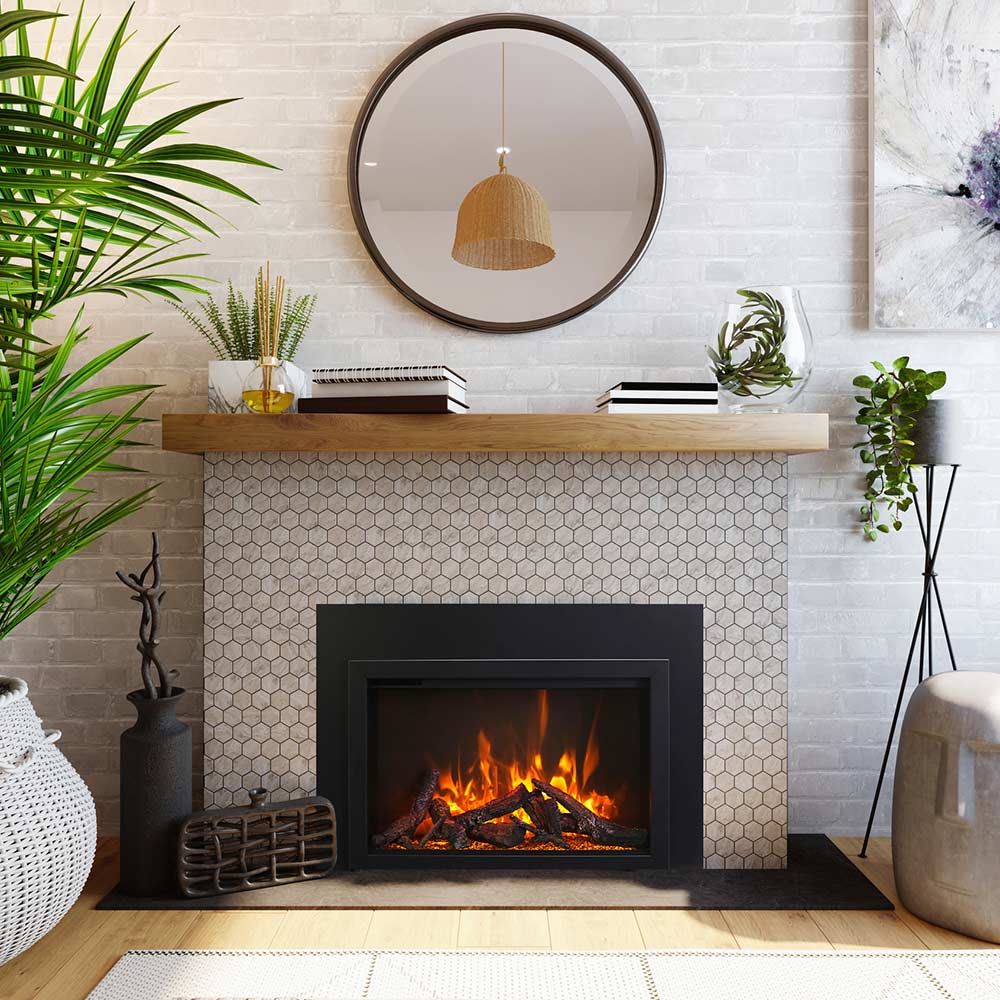 Amantii Traditional Smart Electric Fireplace Insert