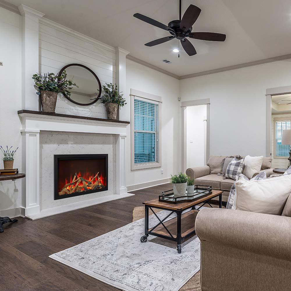 Amantii Traditional Bespoke Smart Electric Fireplace