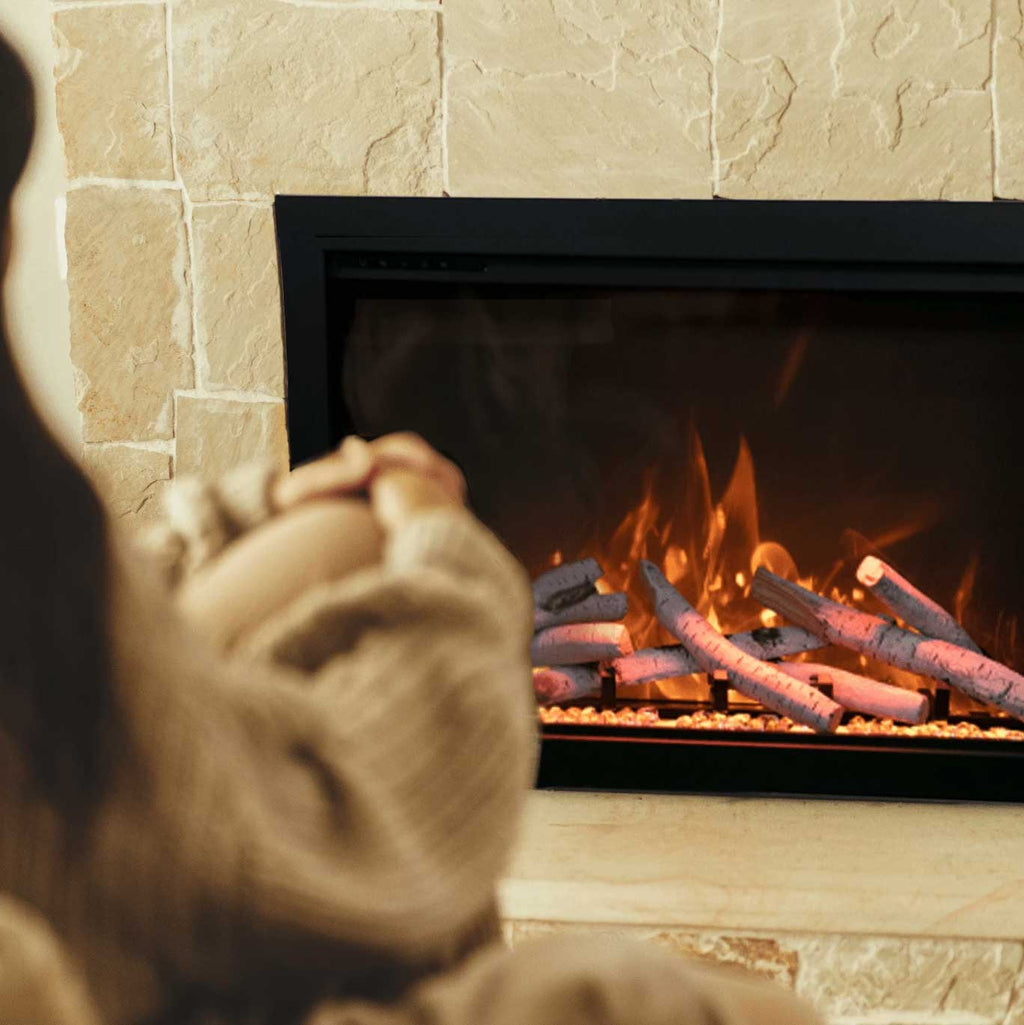 Amantii Traditional Bespoke Smart Electric Fireplace