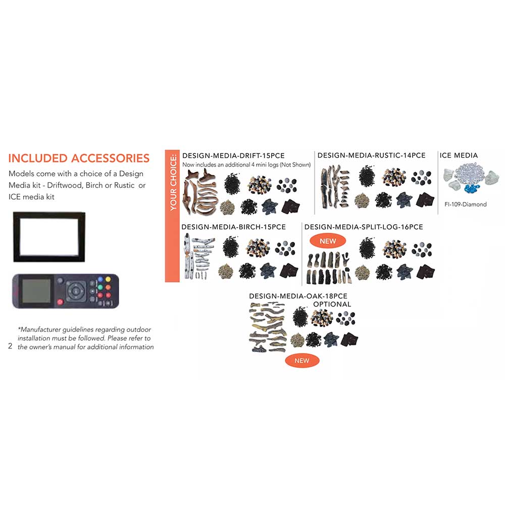 Amantii Traditional Bespoke Smart Electric Fireplace