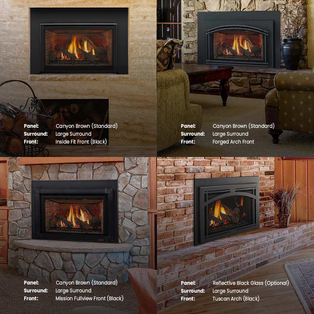 Majestic Trilliant 25-Inch Direct Vent Fireplace Insert