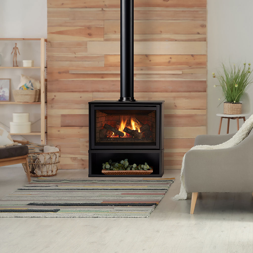 Majestic Trilliant 30-Inch Freestanding Gas Fireplace