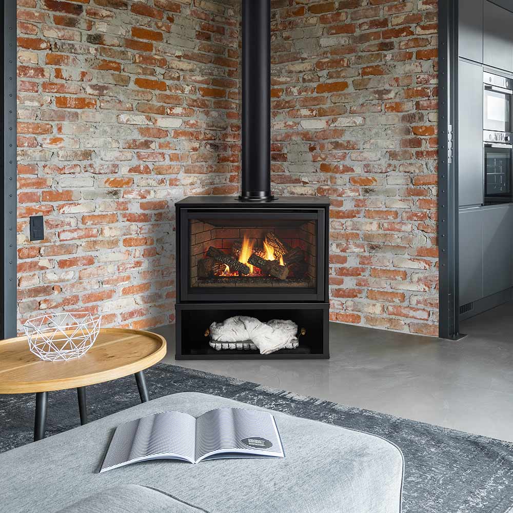 Majestic Trilliant 30-Inch Freestanding Gas Fireplace