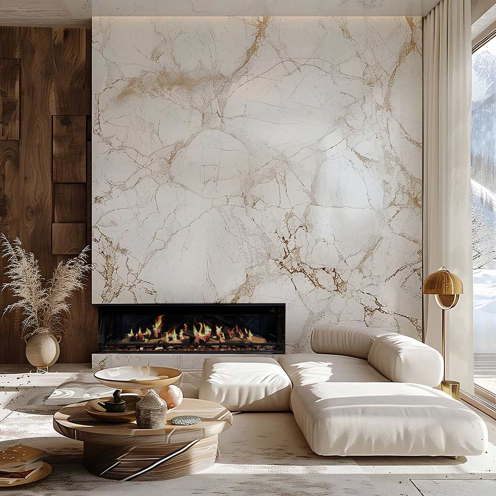 Ortal Holographic 60-Inch Linear Electric Fireplace