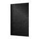 Firebox liner panel, black rectangular with plain flat surface