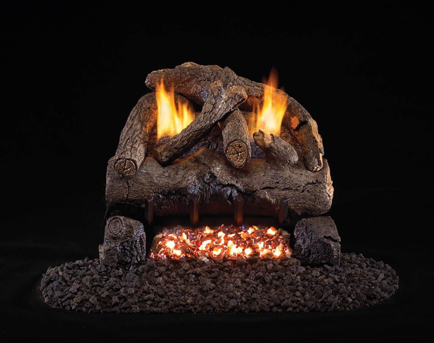 Real Fyre EFV Evening Fyre Ventless Gas Log Set, ANSI Certified