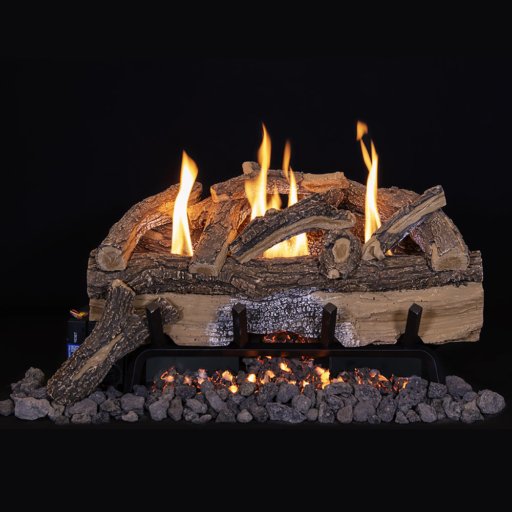 Grand Canyon Split Oak Vent Free Gas Log Set